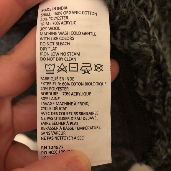 Prana Demure Caridgan Waterfall Cozy Wrap Grey S - Picture 6 of 6